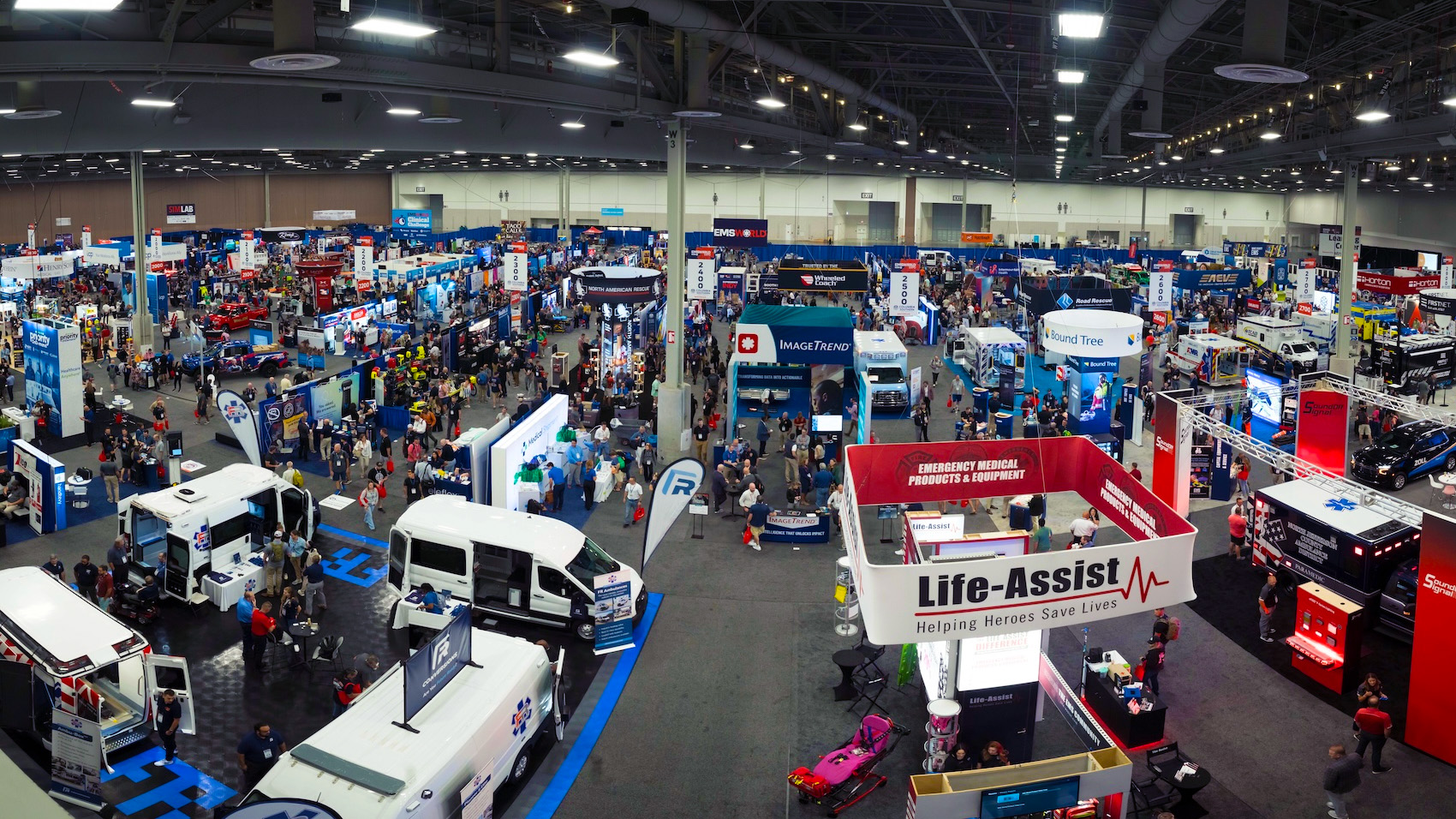 FAST and EMS World Live Expo Hall - Attend either conference and enjoy the Expo Hall